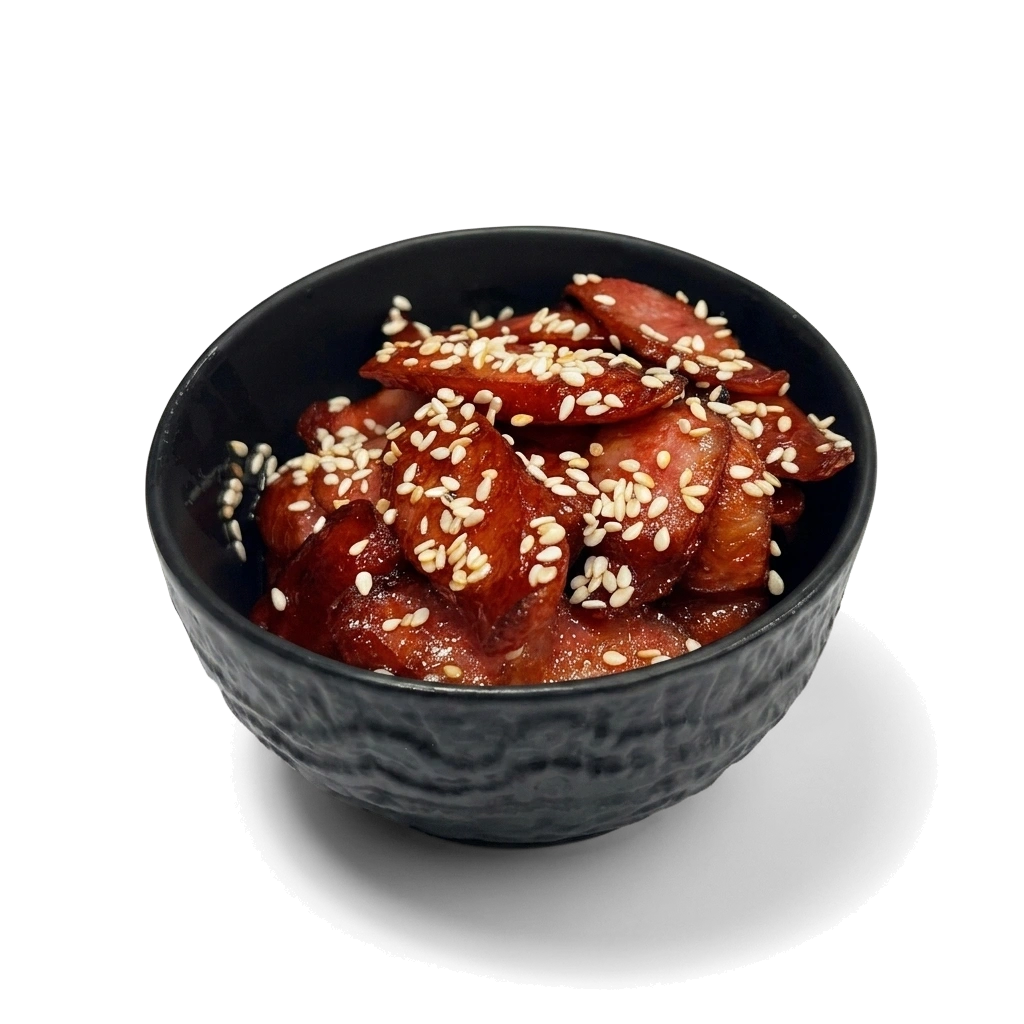 Колбаски охотничьи жареные